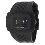 H52585339-Hamilton Men's H52585339 Pulsomatic Digital Black Ion Watch