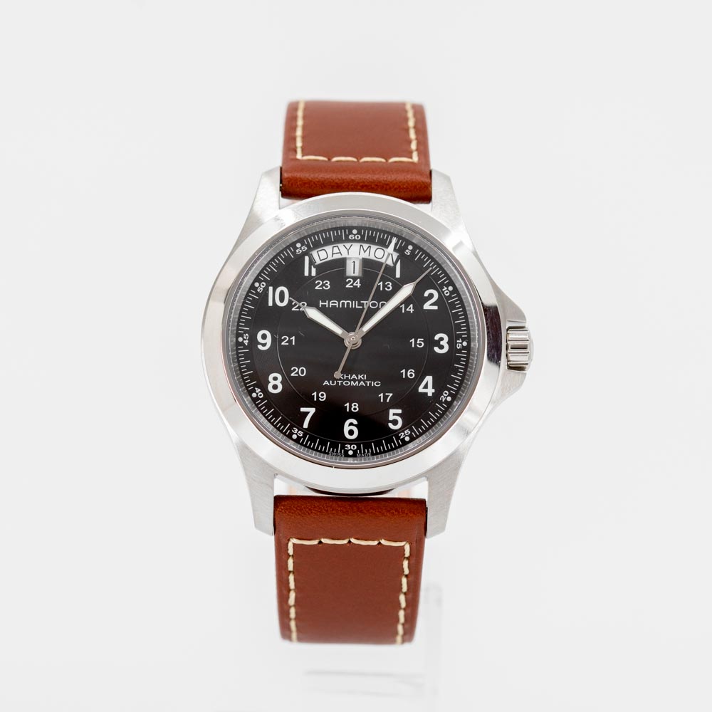 H64455533-Hamilton Men's H64455533 Khaki King Auto Watch