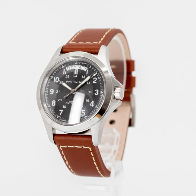 Hamilton Men s H64455533 Khaki King Auto Watch