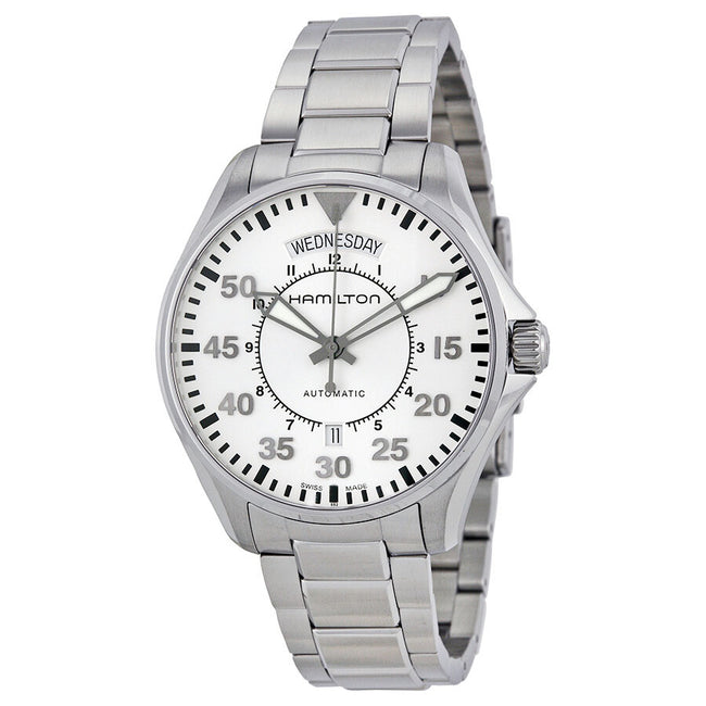 H64615155-Hamilton Men's H64615155 Khaki Pilot DayDate Watch