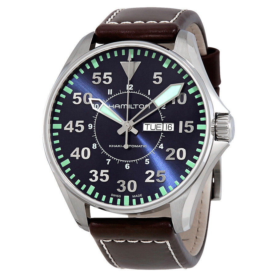 H64715545-Hamilton Men's H64715545 Khaki Aviation Pilot Auto Watch