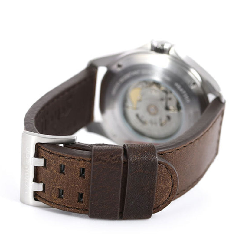 H64735561-Hamilton H64735561 Khaki Aviation Pilot SCHOTT NYC Lt.Ed