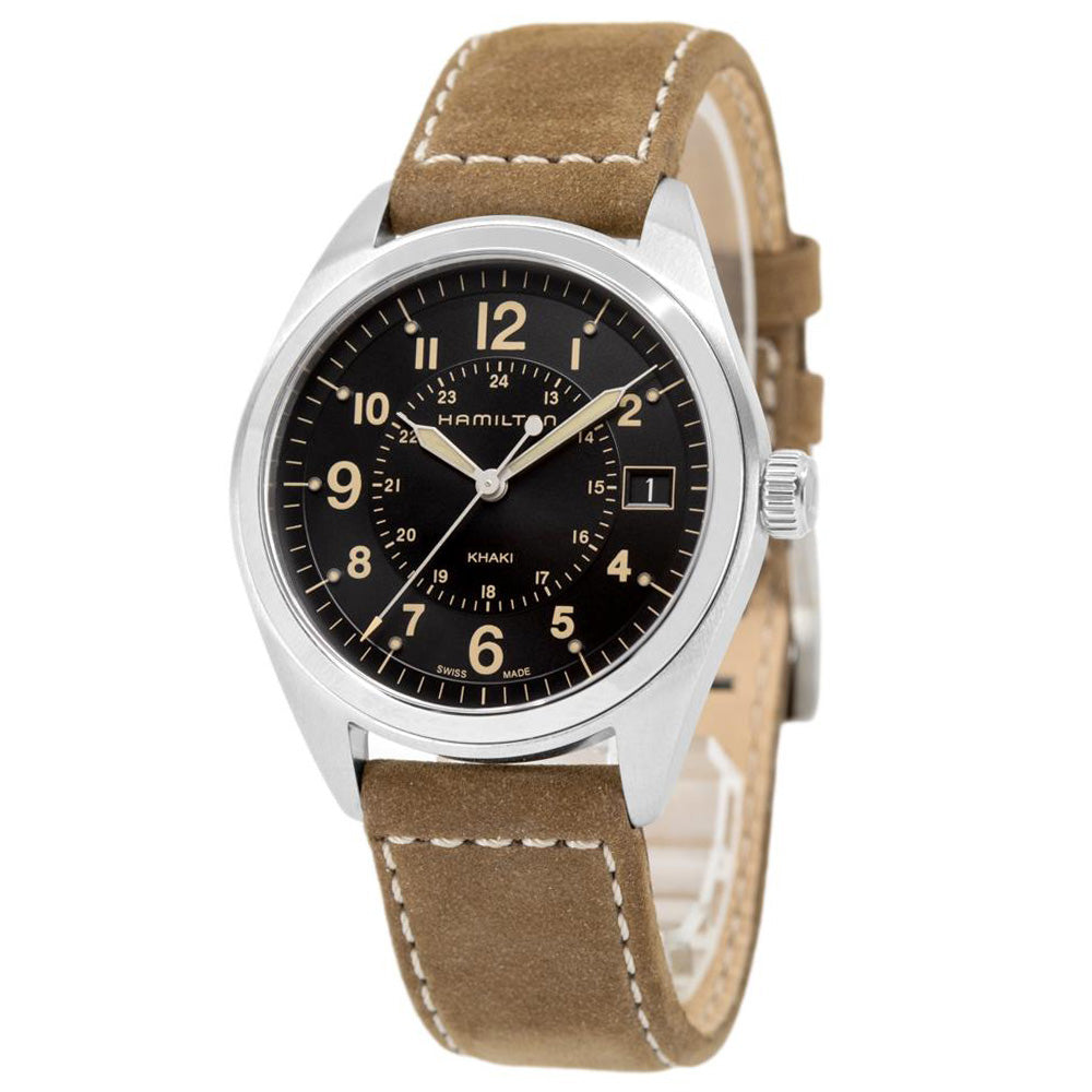 H68551833-Hamilton Men's H68551833 Khaki Field Quartz Watch