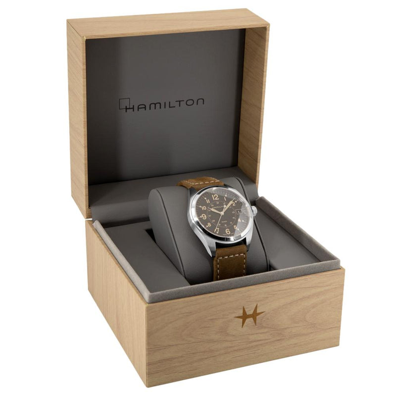 H68551833-Hamilton Men's H68551833 Khaki Field Quartz Watch