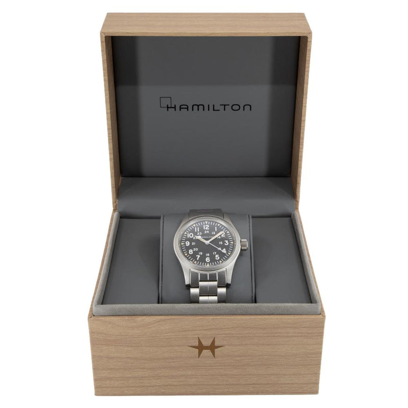 H69439131 -Hamilton Men's H69439131 Black Dial Watch