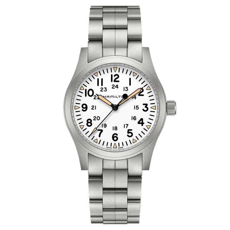 H69529113-Hamilton Men's H69529113 Khaki Field Mechanical Watch