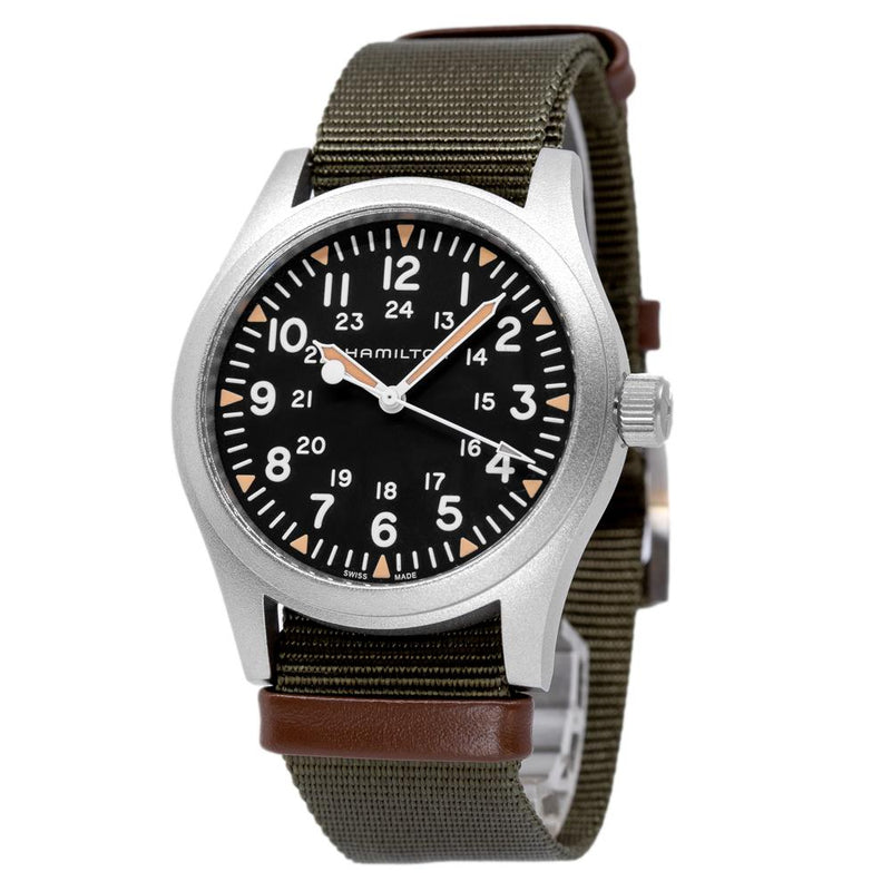 H69529933-Hamilton Men's H69529933 Khaki Field Mechanical Watch