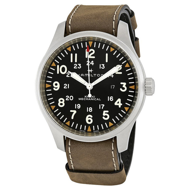 H69819530-Hamilton Men's H69819530 Khaki Field Auto Watch