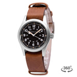 H69439531-Hamilton Men's H69439531 Khaki Field Black Dial Watch