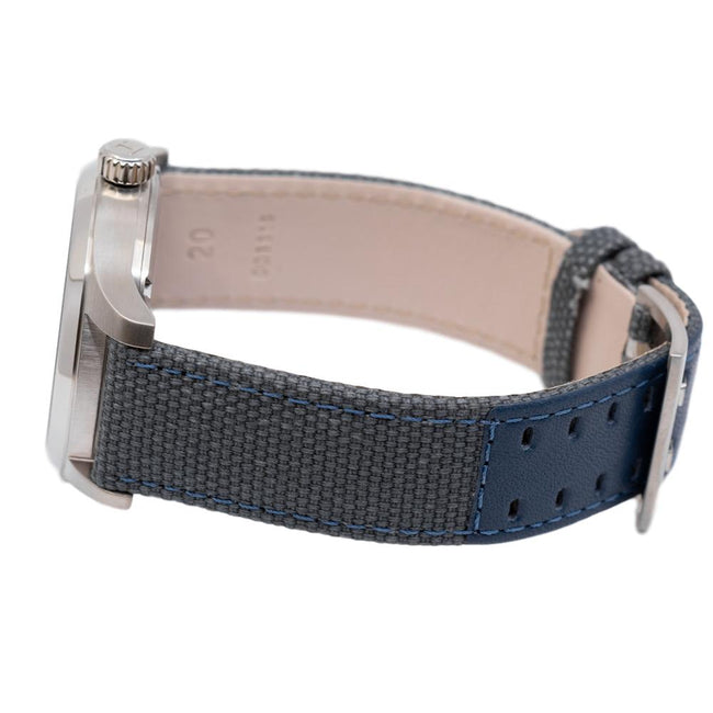H70305943-Men's H70305943 Khaki Field Auto 40 mm Blue Dial & Strap
