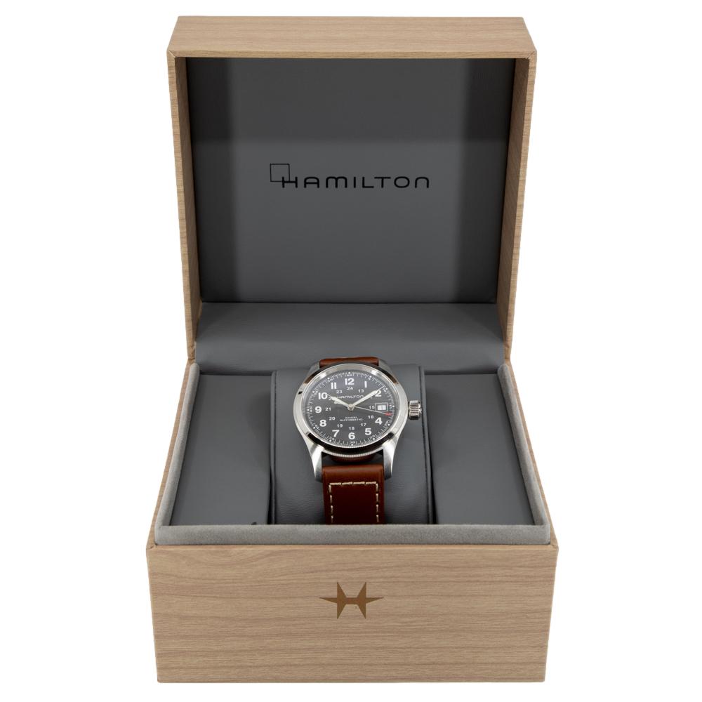 H70455533-Hamilton Men's H70455533 Khaki Field Watch