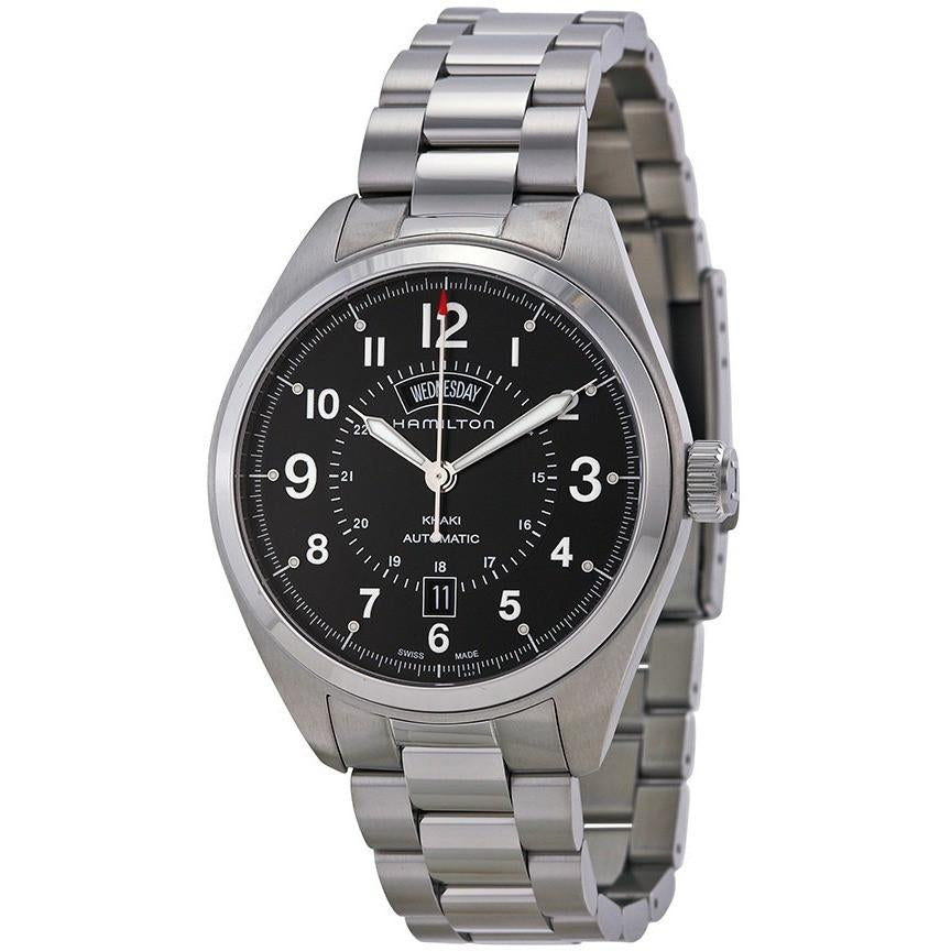 H70505133-Hamilton Men's H70505133 Khaki Field Day Date Auto Watch