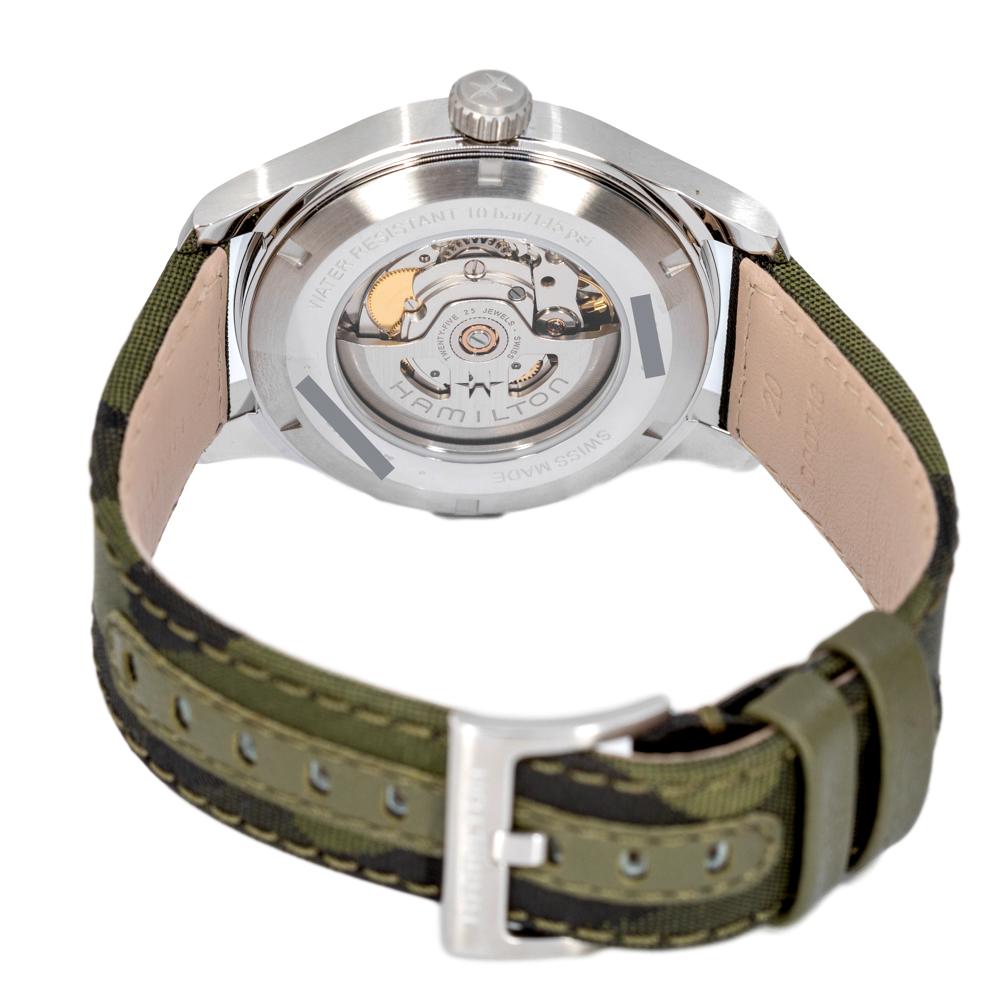 H70535061-Hamilton Men's H70535061 Khaki Field Day Date Auto Watch