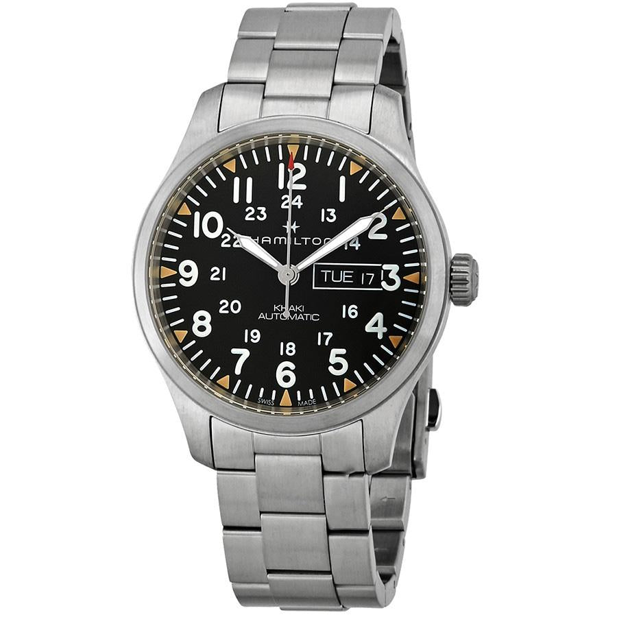 H70535131-Hamilton Men's H70535131 Khaki Field Day Date Watch