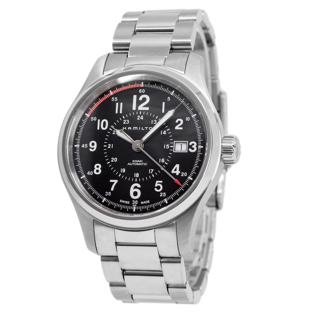 H70595133-Hamilton Men's H70595133 Khaki Field Date Display Watch