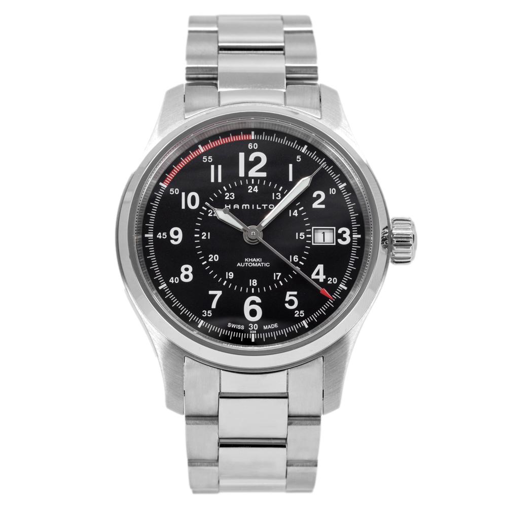 H70595133-Hamilton Men's H70595133 Khaki Field Date Display Watch