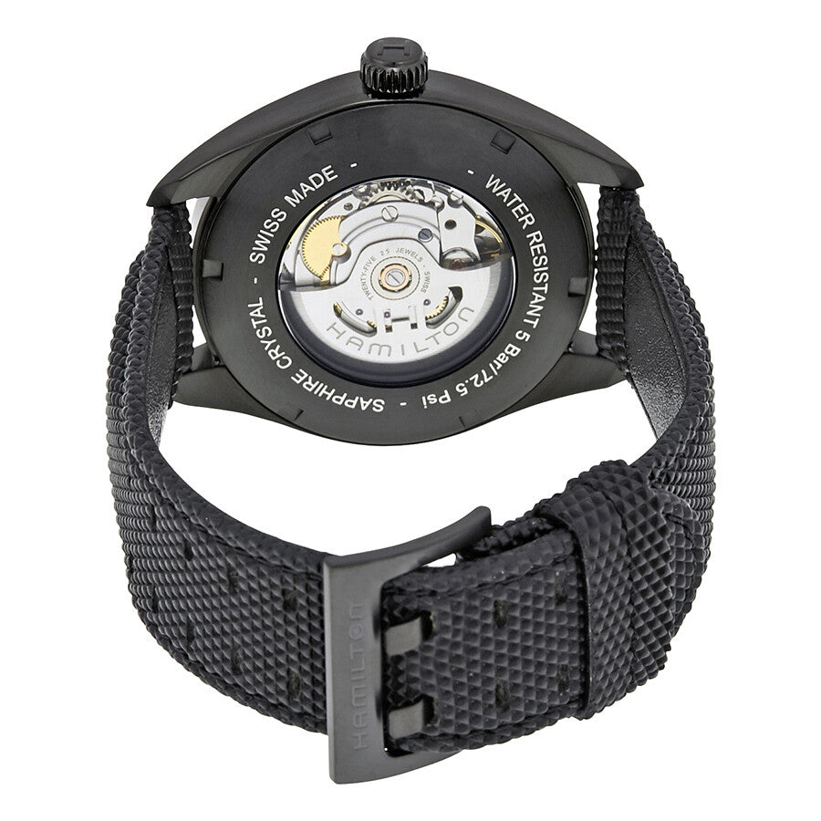 H70695735-Hamilton Men's H70695735 Khaki Field Day Date Automatic