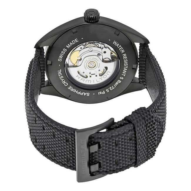 H70695735-Hamilton Men's H70695735 Khaki Field Day Date Automatic