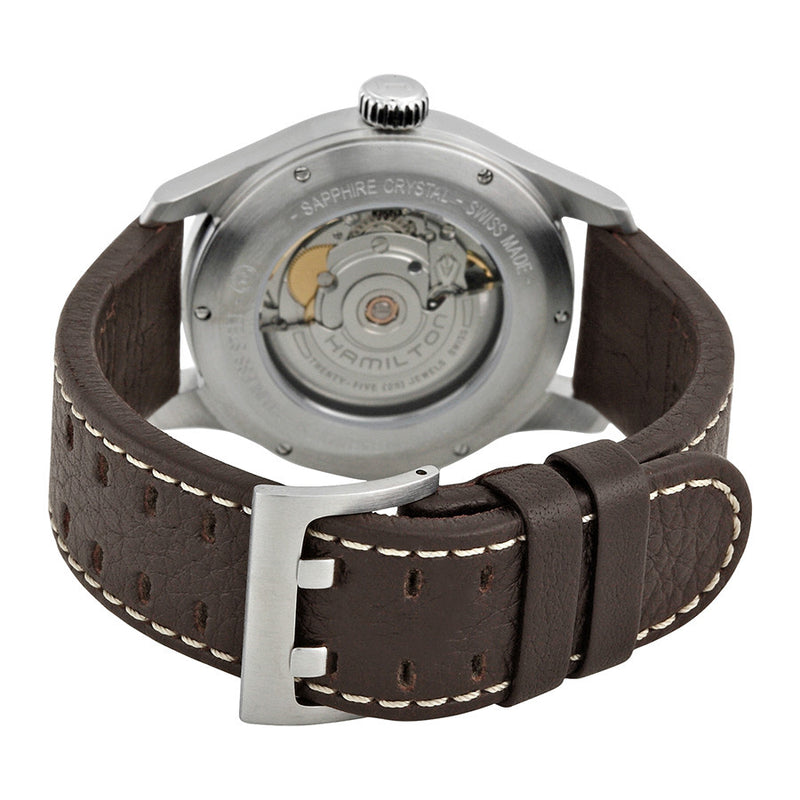 H71566583-Hamilton Men's H71566583 Chronograph Black Dial Watch