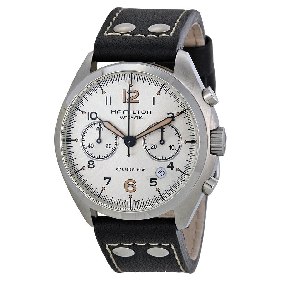 H76416755-Hamilton Men's H76416755 Khaki Aviation Pilot Pioneer Watch