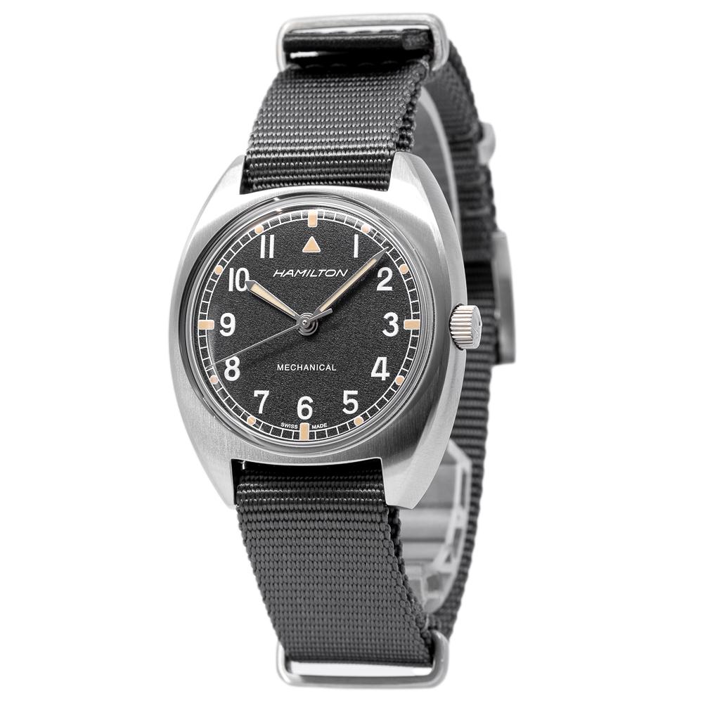  H76419931-Hamilton H76419931 Khaki Pilot Pioneer Black Dial Watch