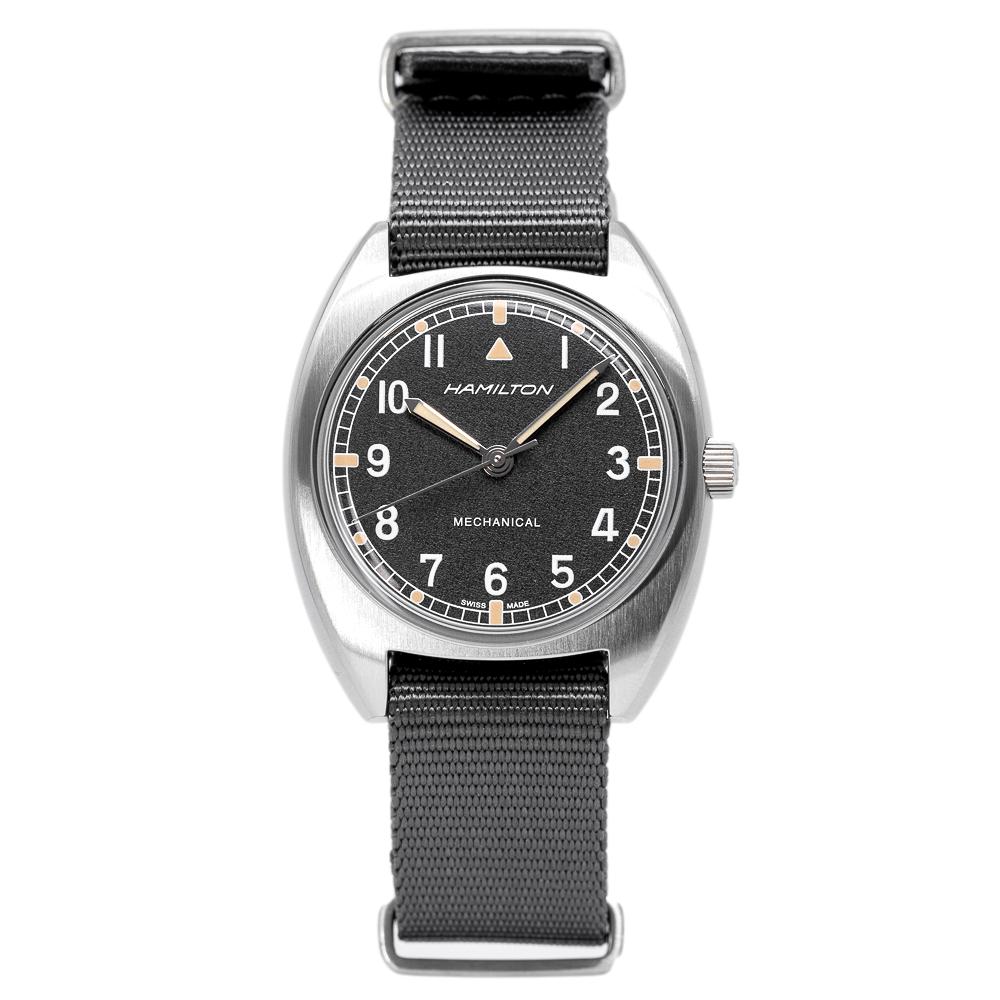  H76419931-Hamilton H76419931 Khaki Pilot Pioneer Black Dial Watch