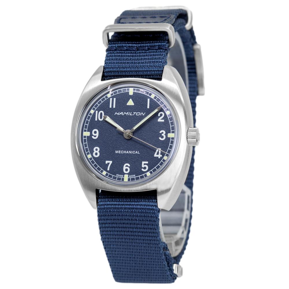 H76419941-Hamilton Men's H76419941 Khaki Aviation Pilot Blue Watch