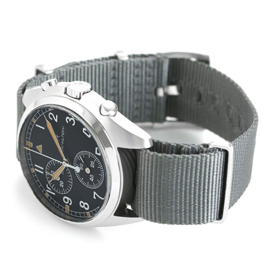 H76522931-Hamilton Men's H76522931 Khaki Pioneer Grey Dial Watch