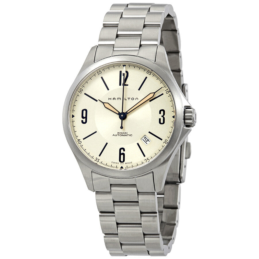 H76565125-Hamilton Men's H76565125 Khaki Aviation Date Watch