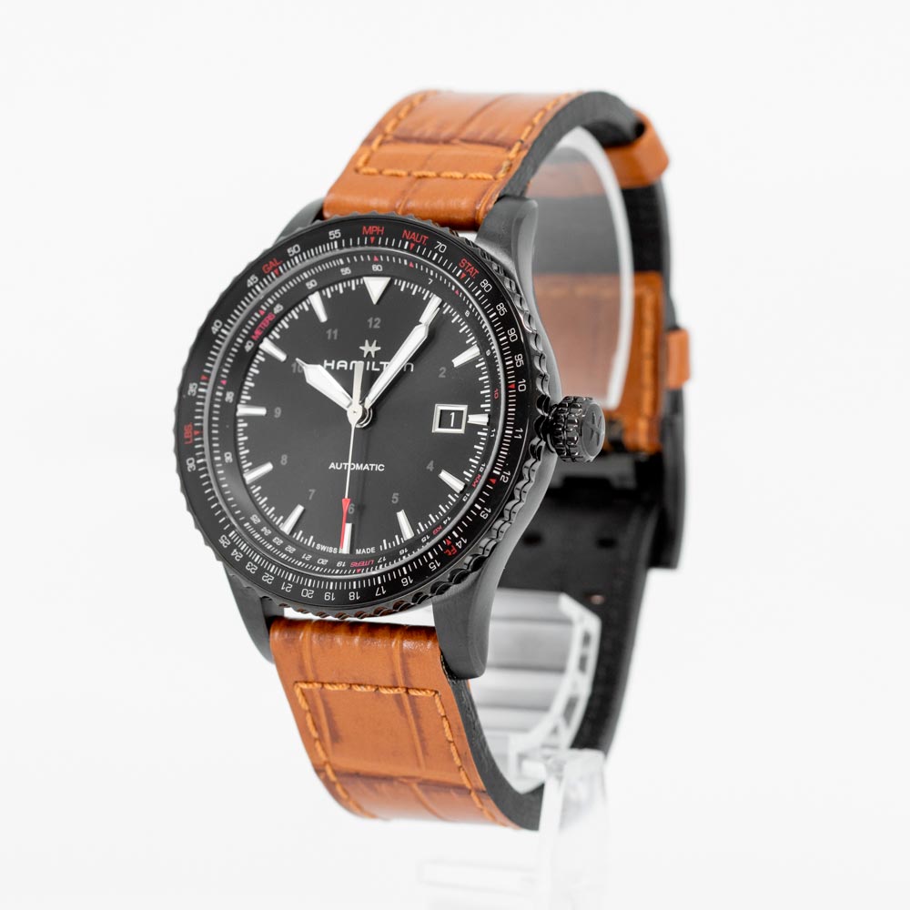 H76625530-Hamilton Men's H76625530 Khaki Aviation Auto Converter Watch