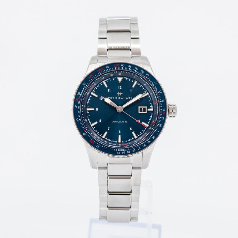 H76645140-Hamilton Men's H76645140 Khaki Aviation Auto Watch