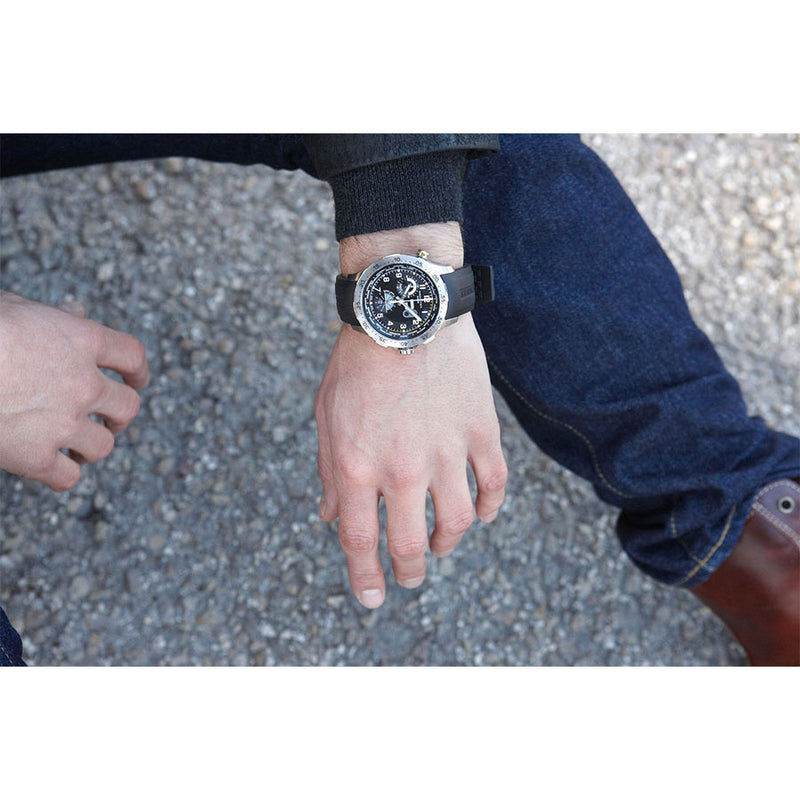 H76714335 -Hamilton Men's H76714335 Khaki Aviation Wroldtimer Quartz