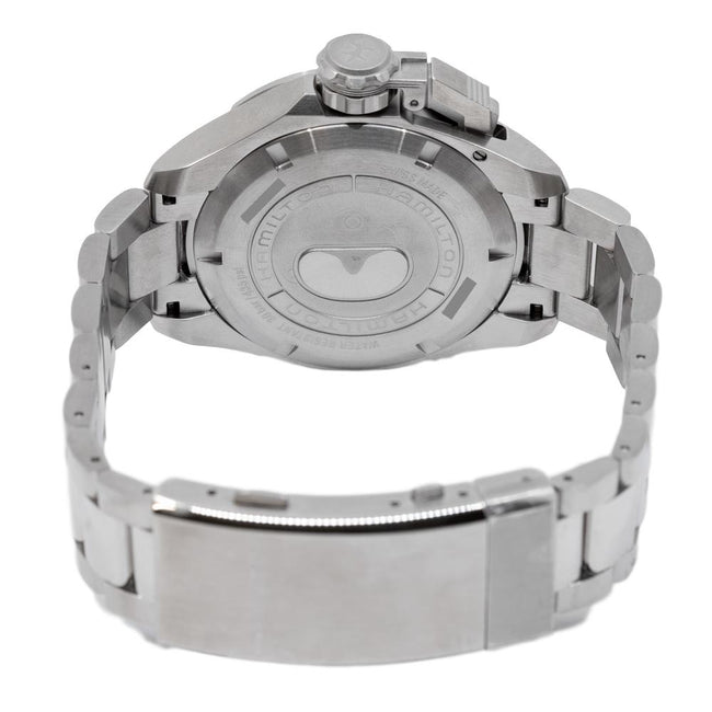 H77705145-Hamilton Men's H77705145 Khaki Navy Frogman Auto Watch