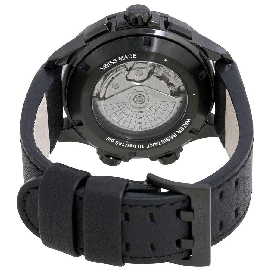 H77736733-Hamilton Men's H77736733 Khaki Aviation X-Wind Chrono Watch