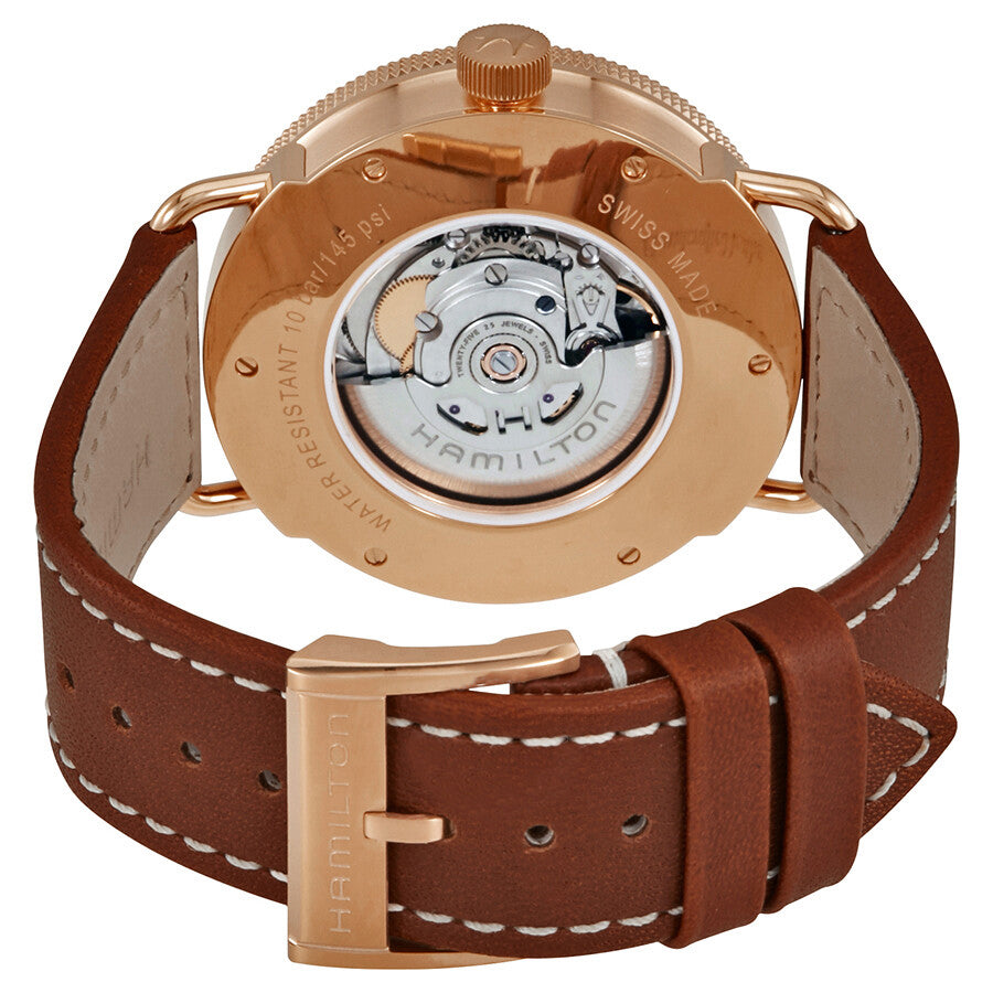 H77745553-Hamilton Men's H77745553 Khaki Navi Pioneer Watch