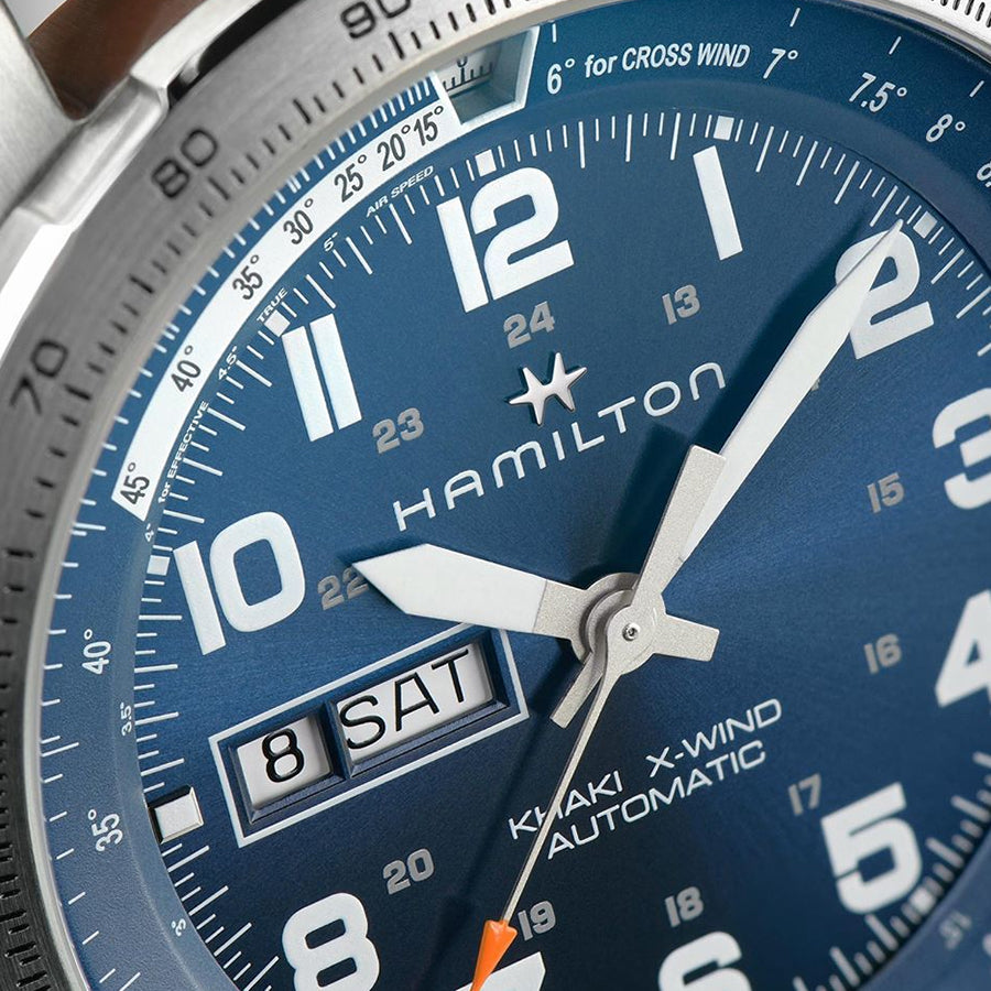 H77765141-Hamilton Men's H77765141 Khaki Aviation X-Wind DayDate Watch
