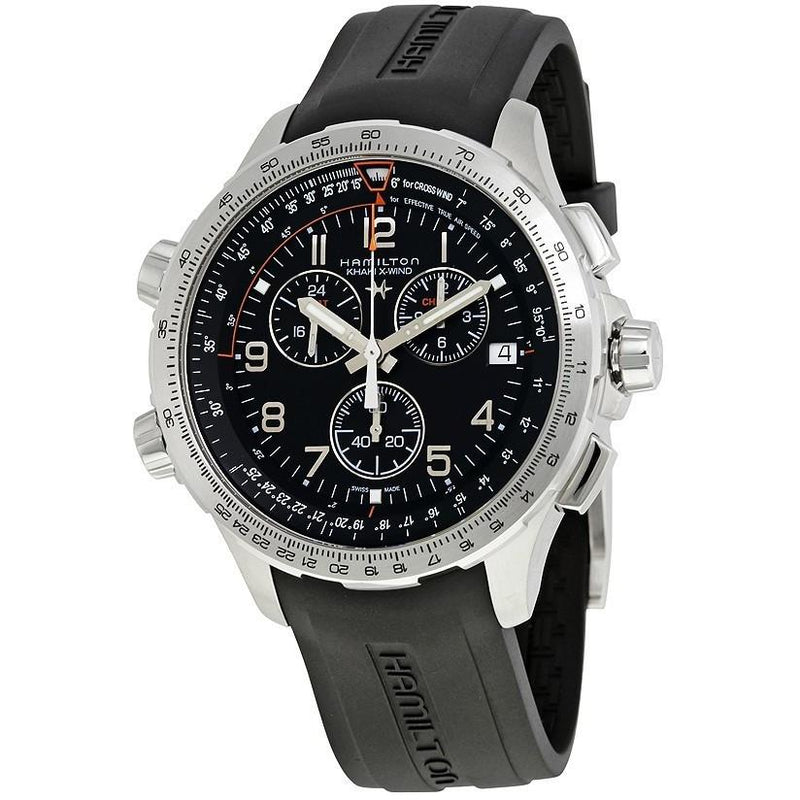 H77912335-Hamilton Men's H77912335 Khaki Aviation X-Wind Chrono Watch