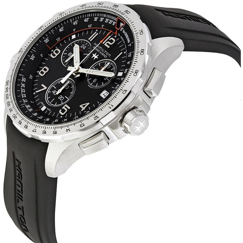 H77912335-Hamilton Men's H77912335 Khaki Aviation X-Wind Chrono Watch