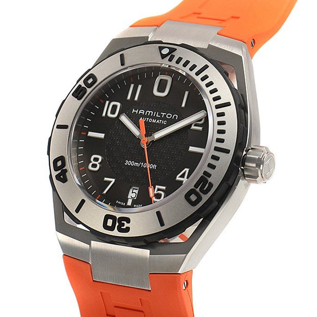 Hamilton Men s H78615985 Khaki Navy Sub Watch