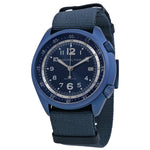 H80495845-Hamilton Men's H80495845 Khaki Aviation Blue Dial Watch