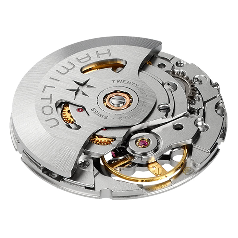 H76235731-Hamilton Men's H76235731 Khaki Aviation Black Dial Watch