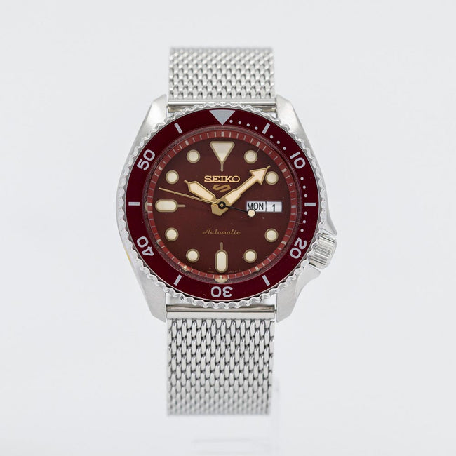 SRPD69K1-Seiko Men's SRPD69K1 Sports Red Dial Watch