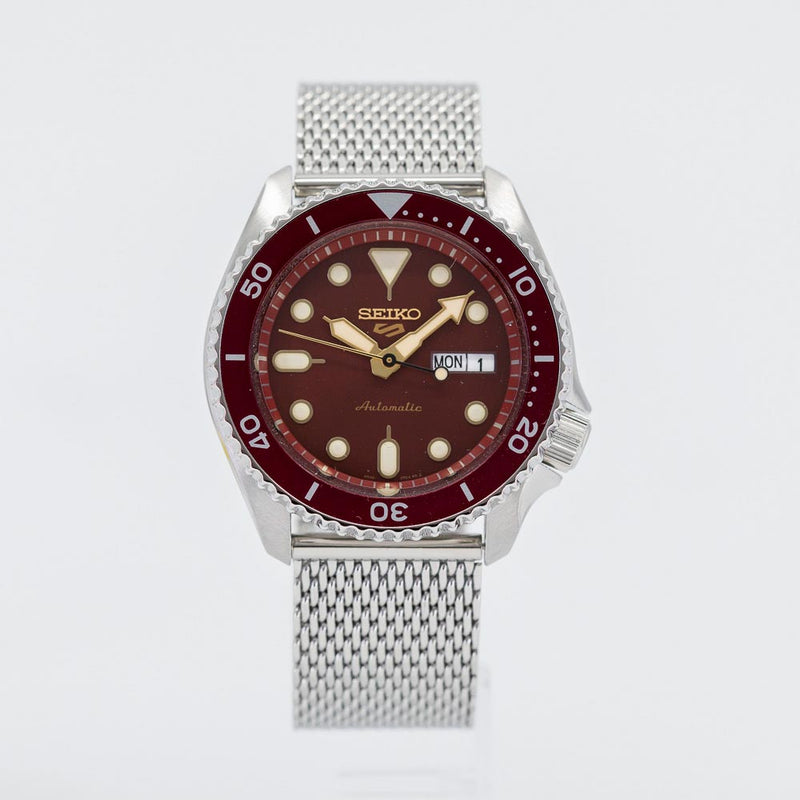 SRPD69K1-Seiko Men's SRPD69K1 Sports Red Dial Watch