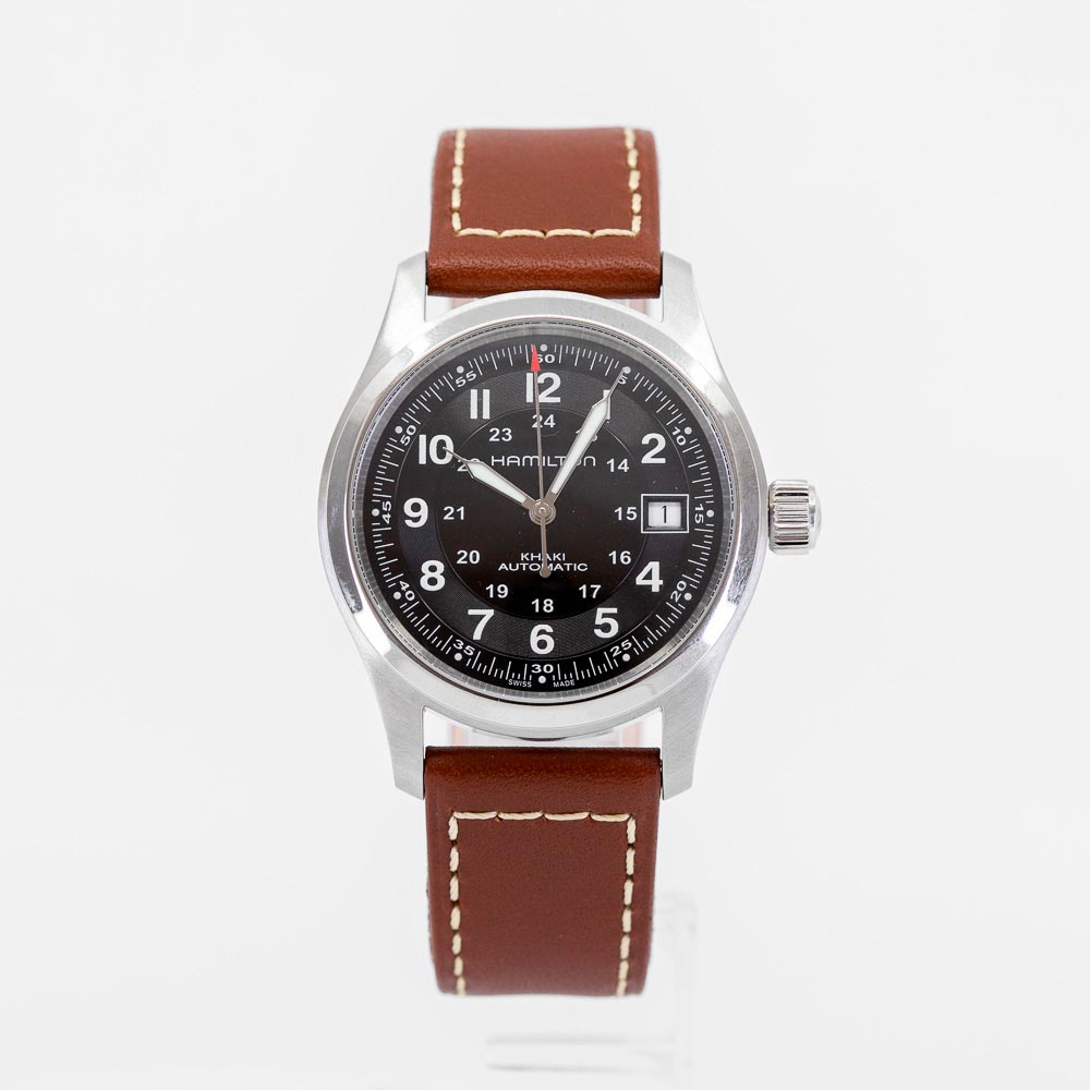 H70455533-Hamilton Men's H70455533 Khaki Field Watch