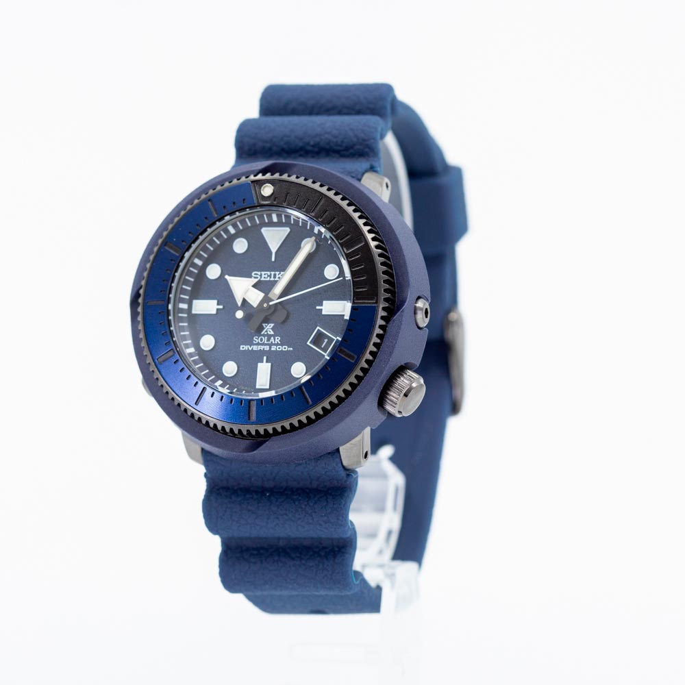 SNE533P1-Seiko Men's SNE533P1 Prospex Solar Blue Dial Watch