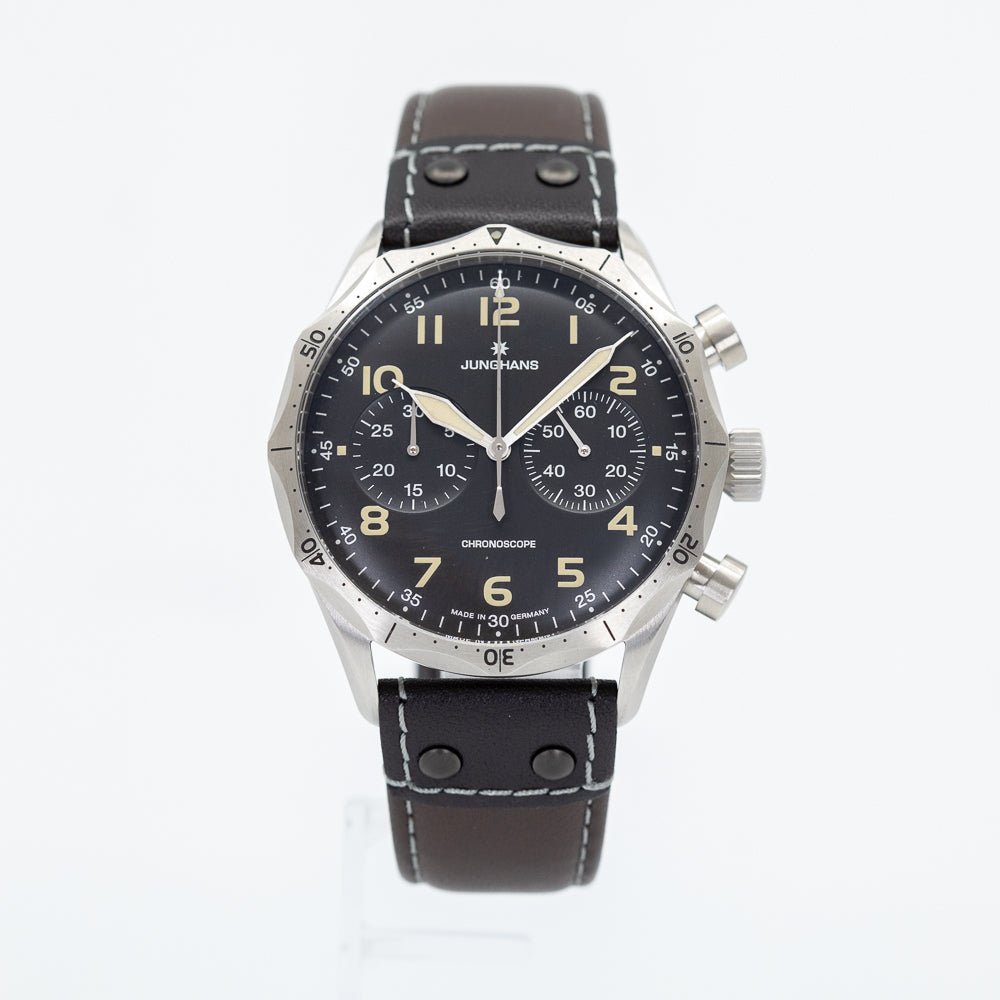 M0A10624-Baume & Mercier Men's M0A10624 Riviera Black Dial Watch