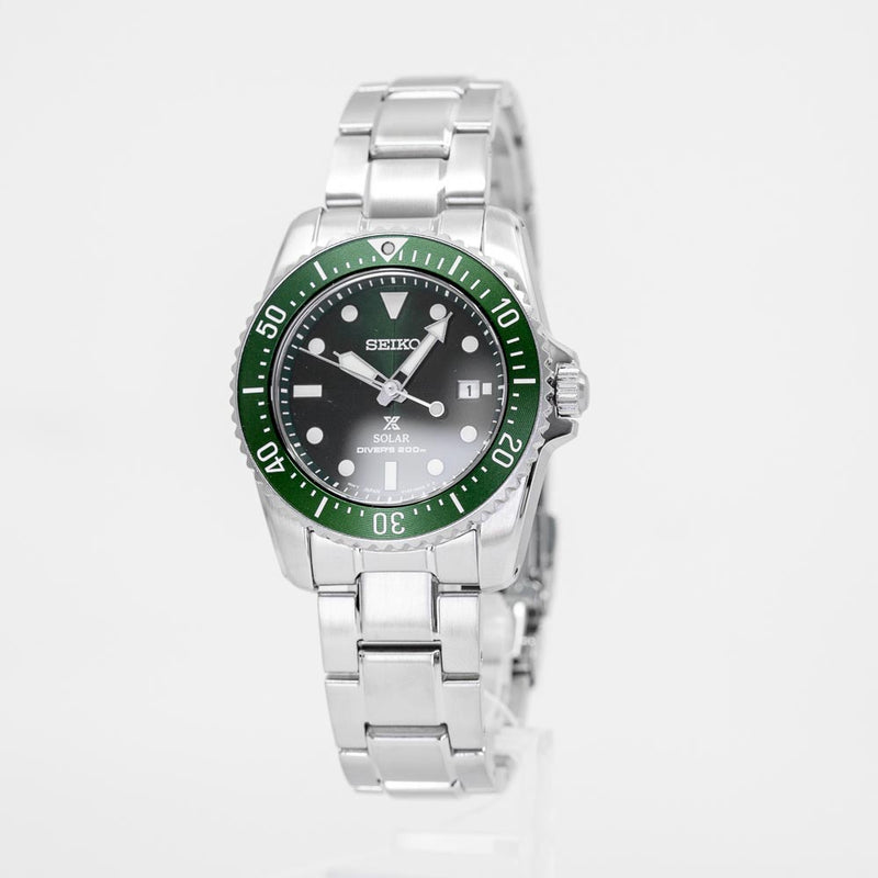 SNE583P1-Seiko Men's SNE583P1 Prospex Green Dial Watch