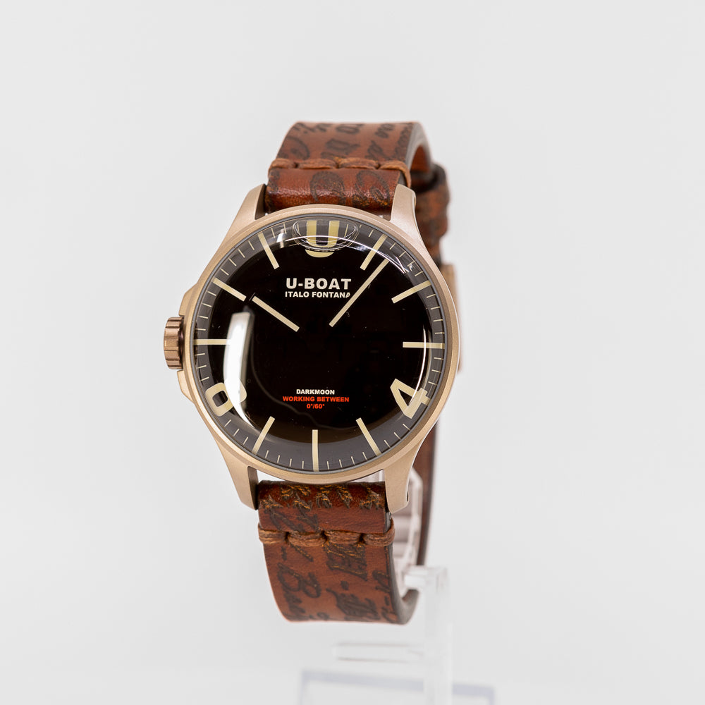 8467/A-U-Boat Men's 8467/A Bronze Darkmoon Watch