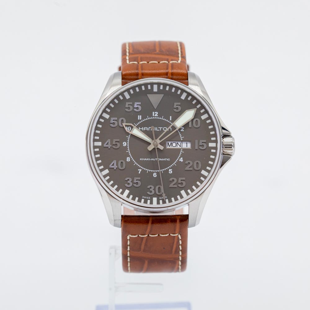 H64715885-Hamilton Men's H64715885 Khaki Aviation Pilot Auto Watch