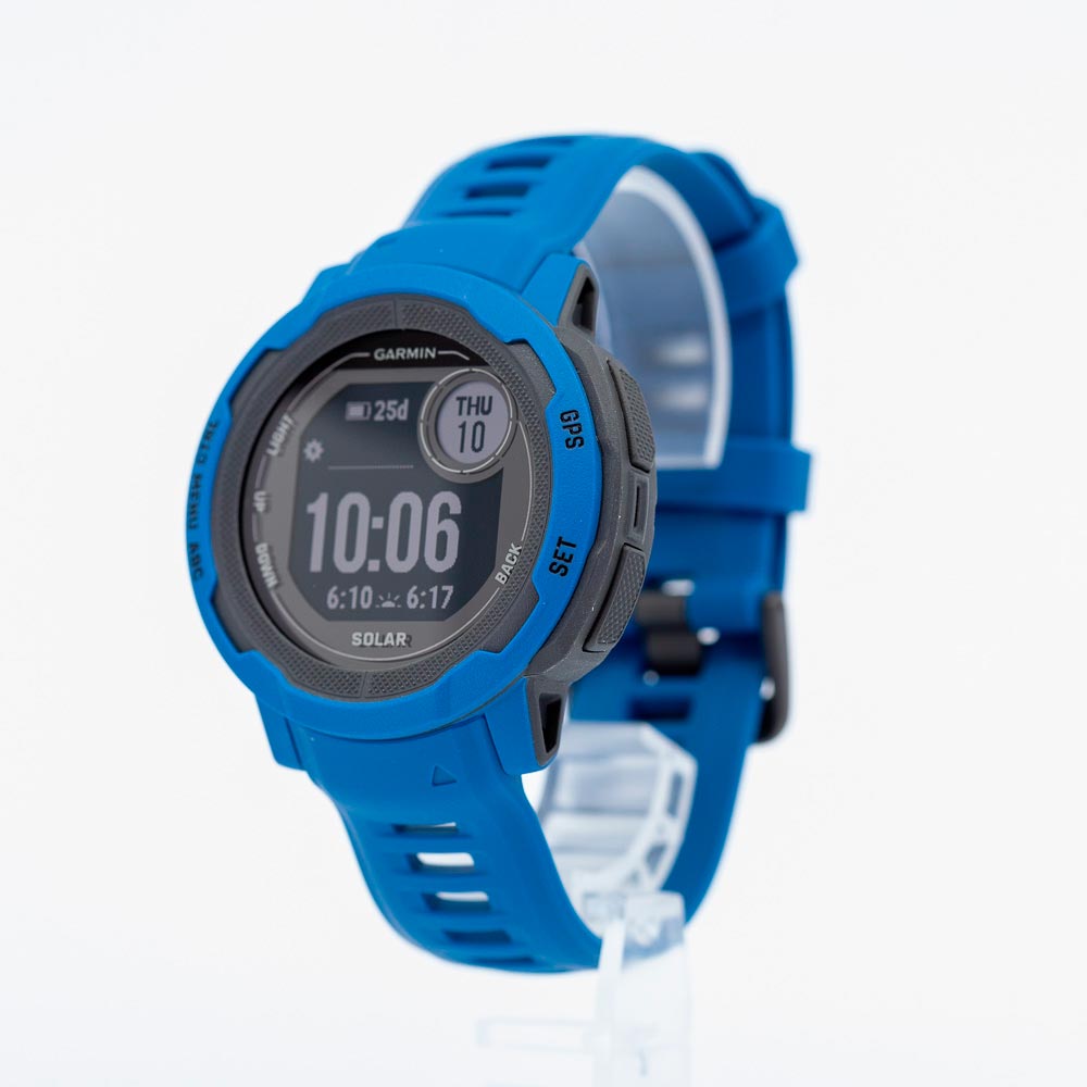 010-02627-06-Garmin 010-02627-06 Instinct® 2 Solar Tidal Blue Smartwatch